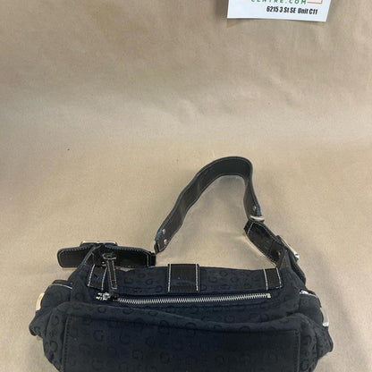 Vintage Y2K Guess Black Monogram Bag