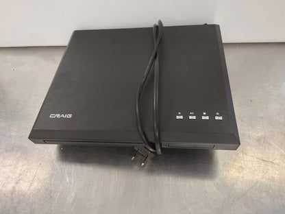 Brand New CRAIG DVD Player with HDMI Output Model CVD401a Black Tested Working