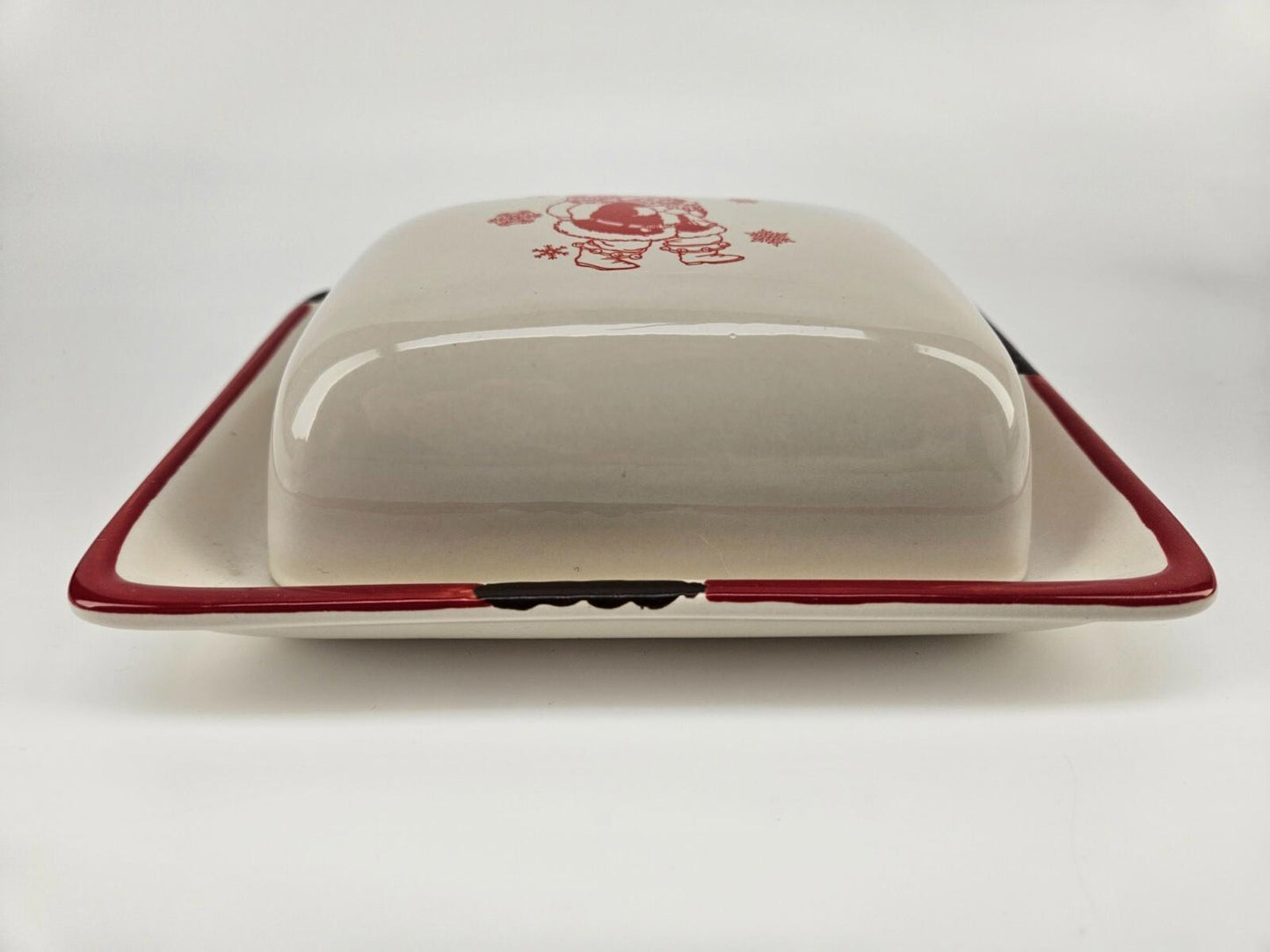 Maison Ungava - Butter Dish - Santa Claus