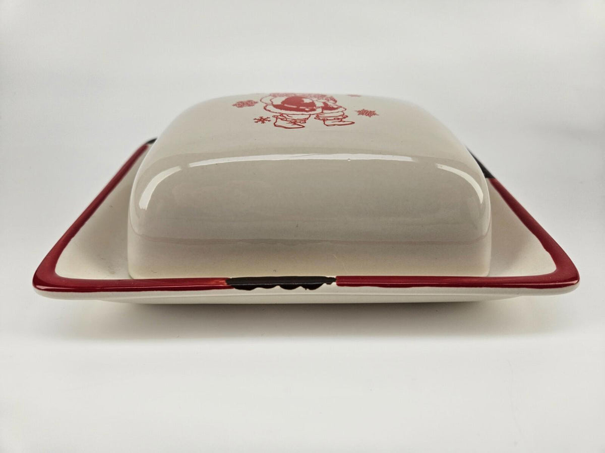 Maison Ungava - Butter Dish - Santa Claus