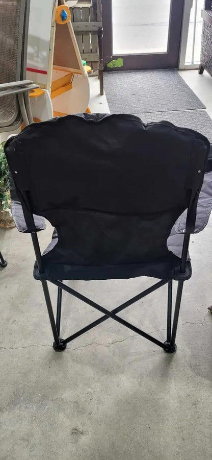 Sports Fanatic Folding Chair Black