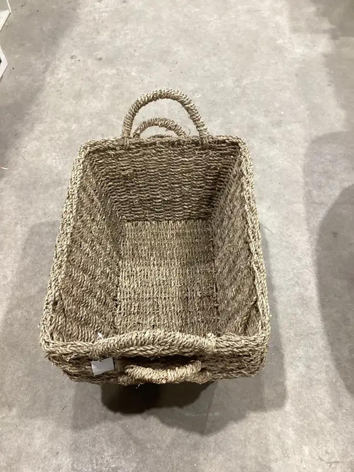 Large Wicker Baskets - Set of 3