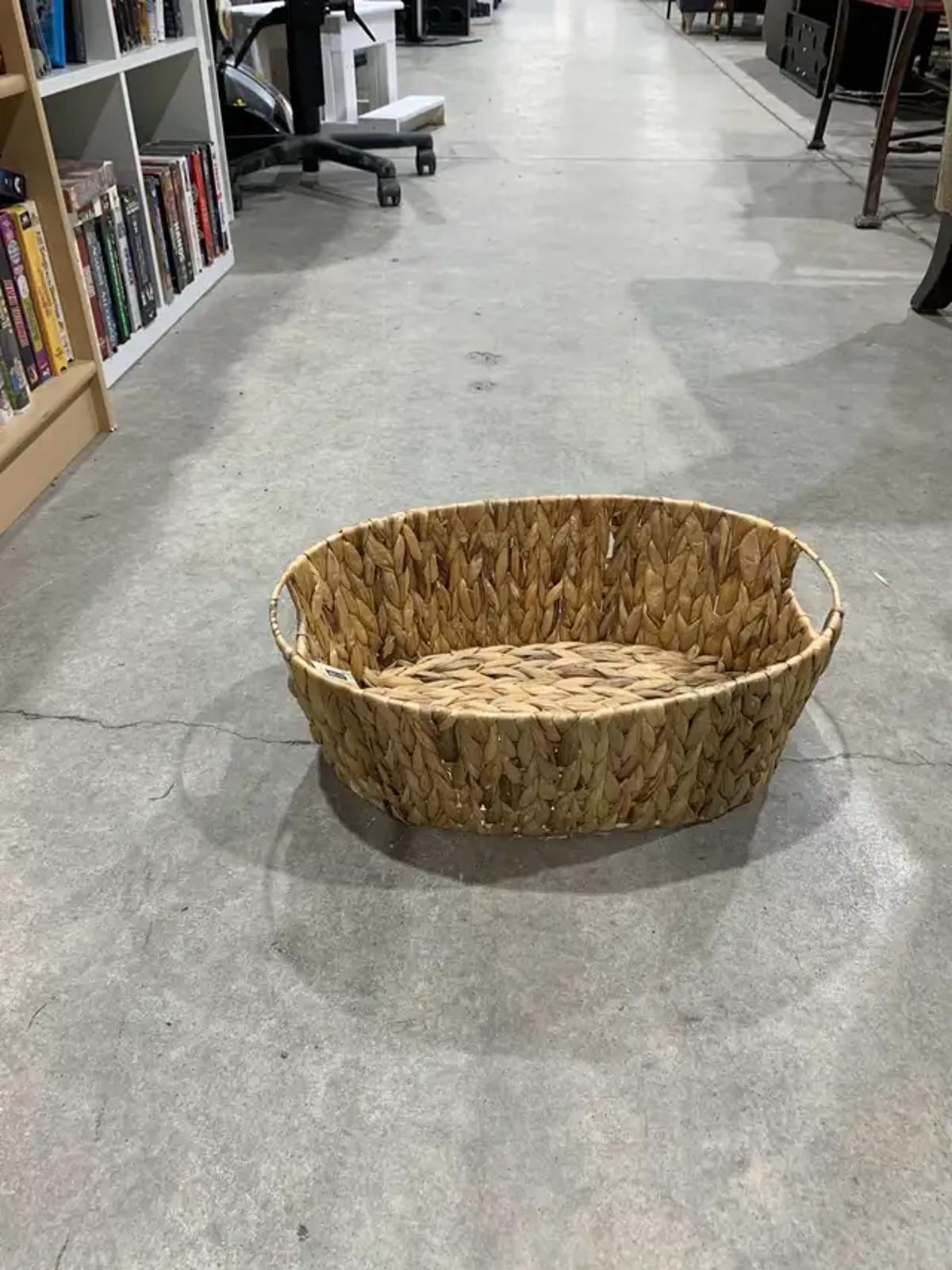 Small Woven Basket with Handles