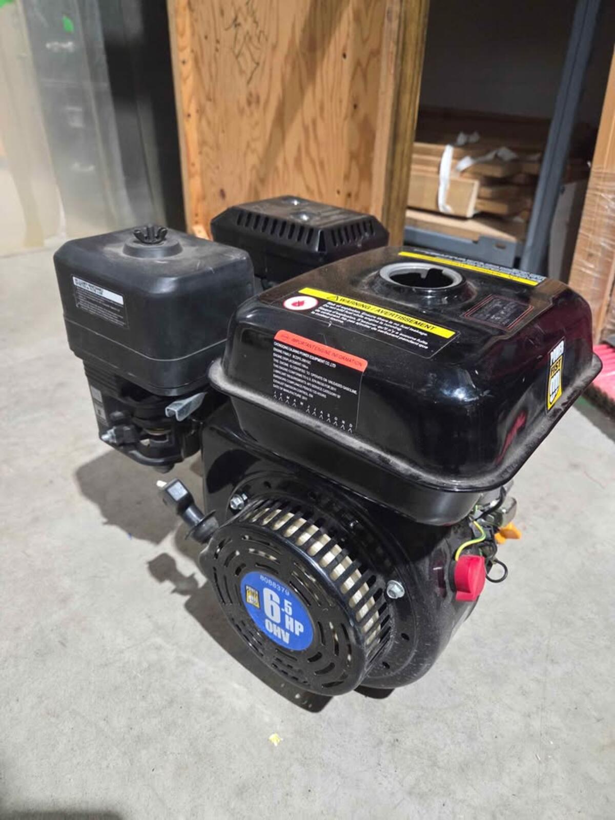 New! Power Fist 6.5 HP OHV Small Gas Engine