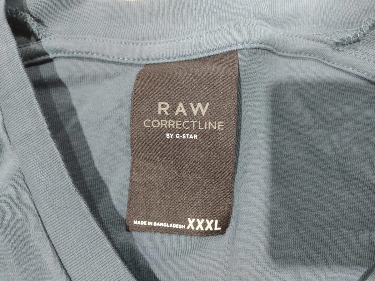 Brand New G-Star RAW CorrectLine Vernon V T L/S Ox Blue Size XXXL