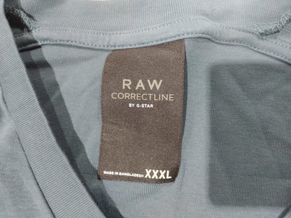 Brand New G-Star RAW CorrectLine Vernon V T L/S Ox Blue Size XXXL