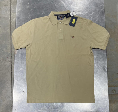 NWT American Living Beige Polo (Size L)