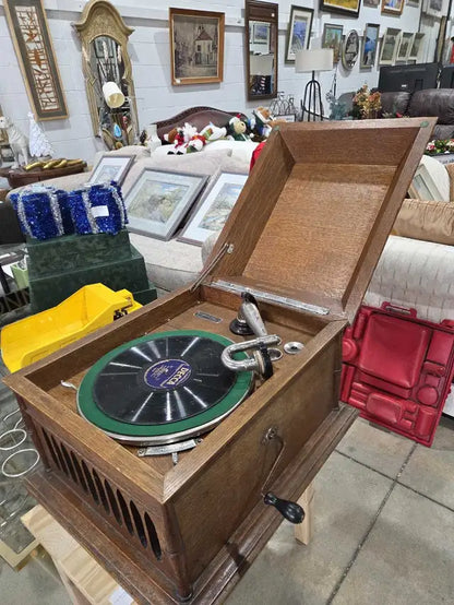 Antique Phonola Record Player - 1907