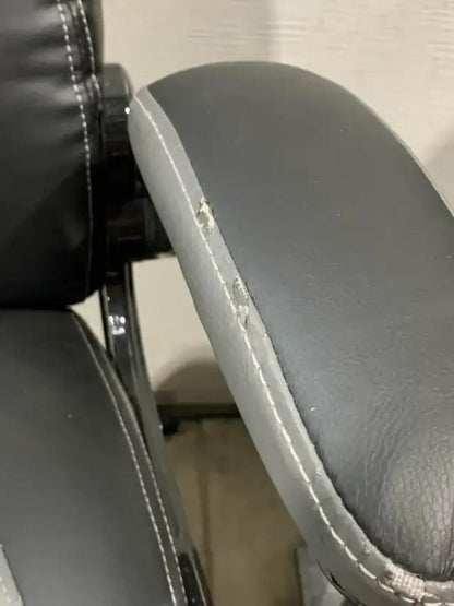 Grey and Black Gaming Chair