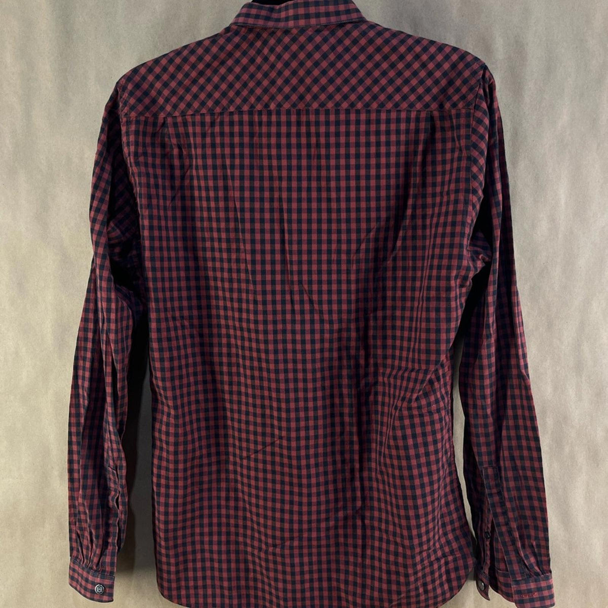Chemise à carreaux rouge et noire The Kooples (Taille M)
