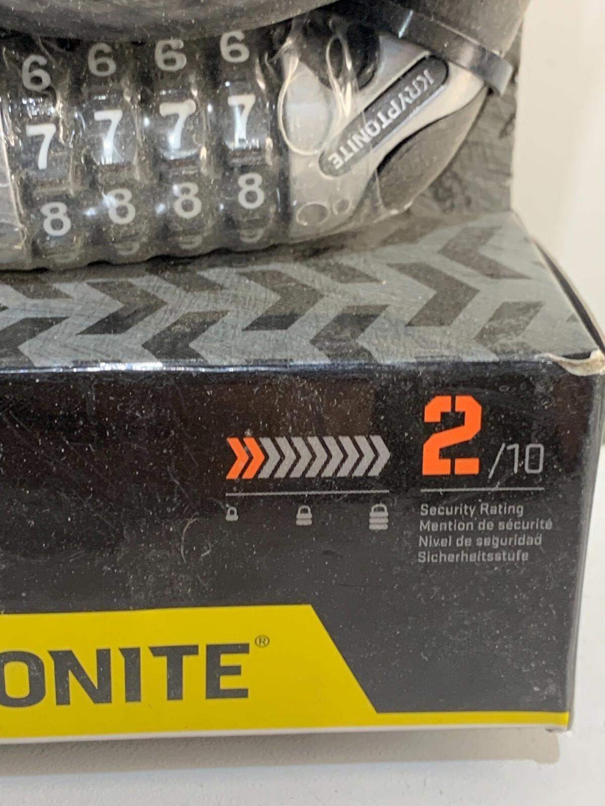 Kryptonite 1218 Combo Cable Lock