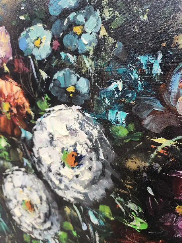 Original Floral Oil Painting