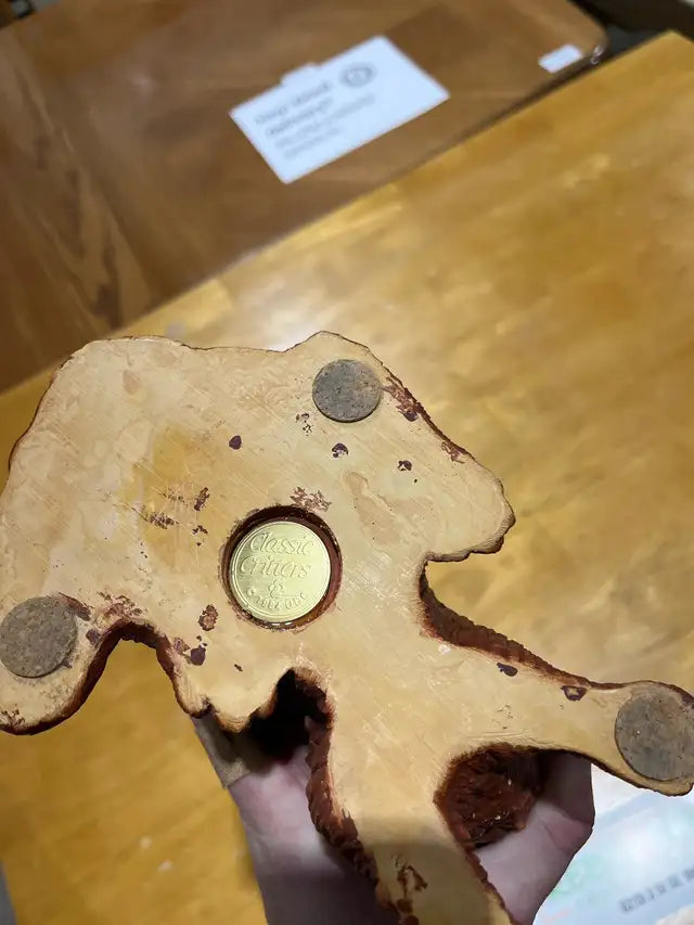 Vintage 1984 Classic Collectibles Dog Figurine