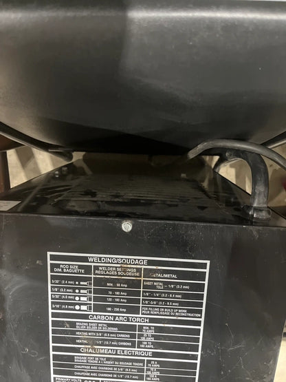 Mastercraft AC 230 CA Welder