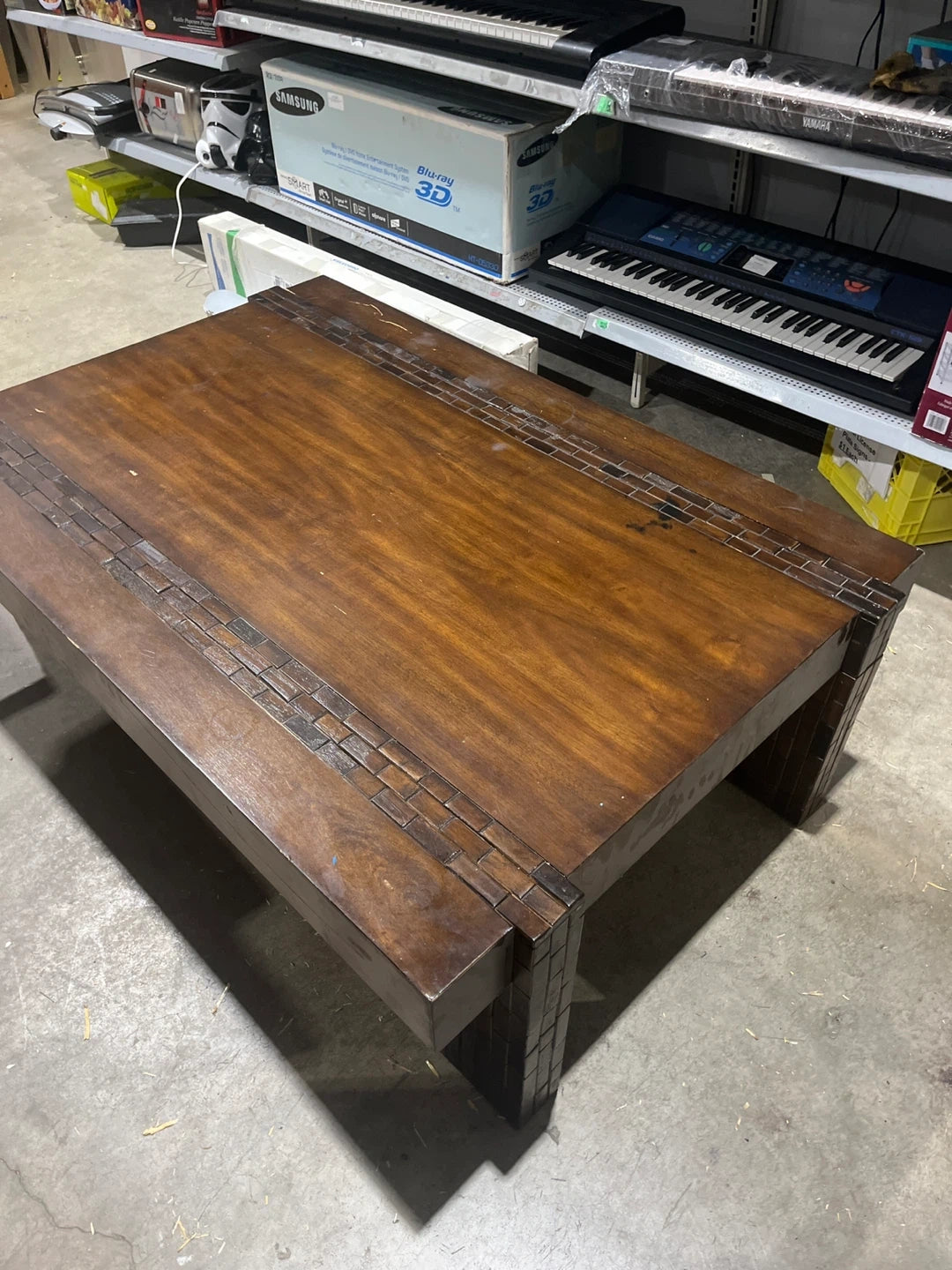 Dark Wood Coffee Table