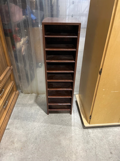 Brown Wooden Shelf Unit