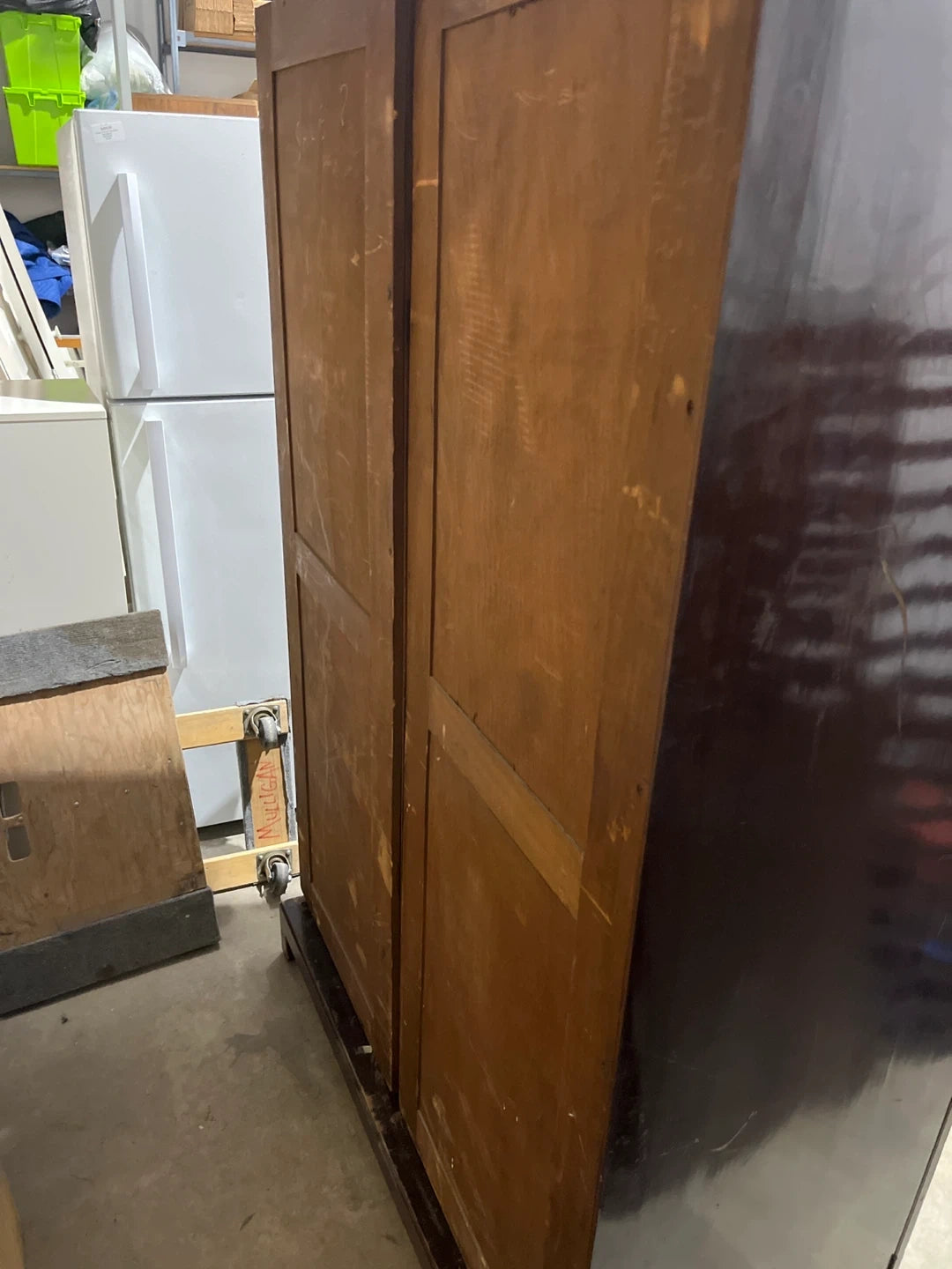 Vintage Wooden Armoire