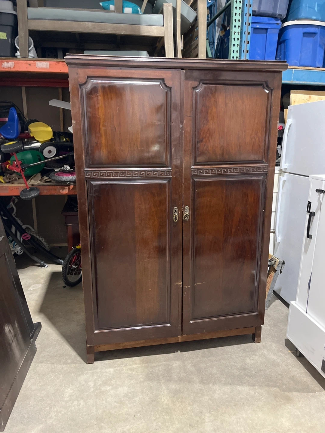 Vintage Wooden Armoire
