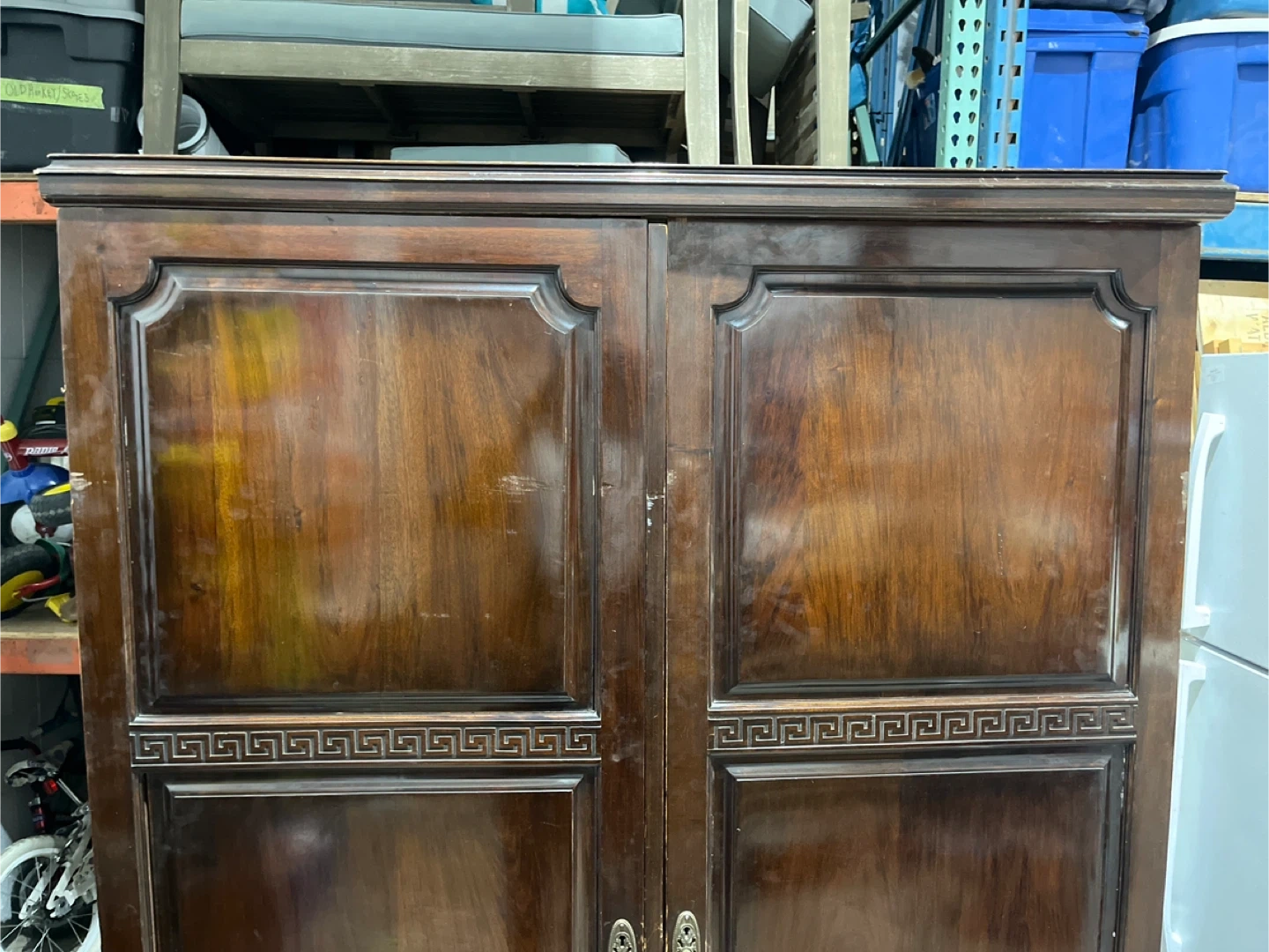 Vintage Wooden Armoire