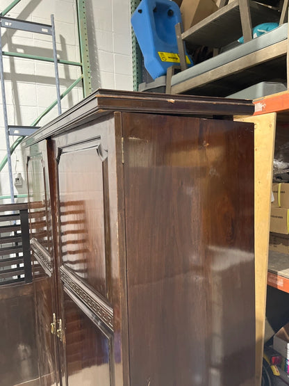 Vintage Wooden Armoire