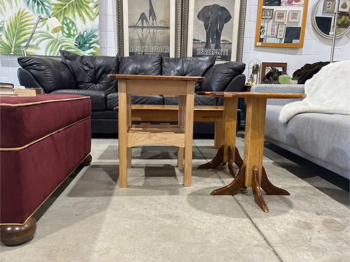Wooden Coffee and End Table Set