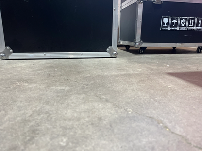 Black Aluminum Road Cases 2 of them, 90 each