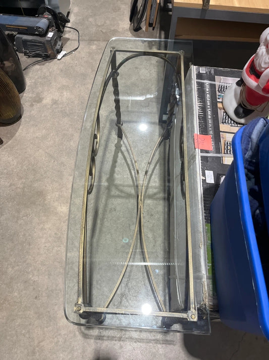 Glass Top Coffee Table