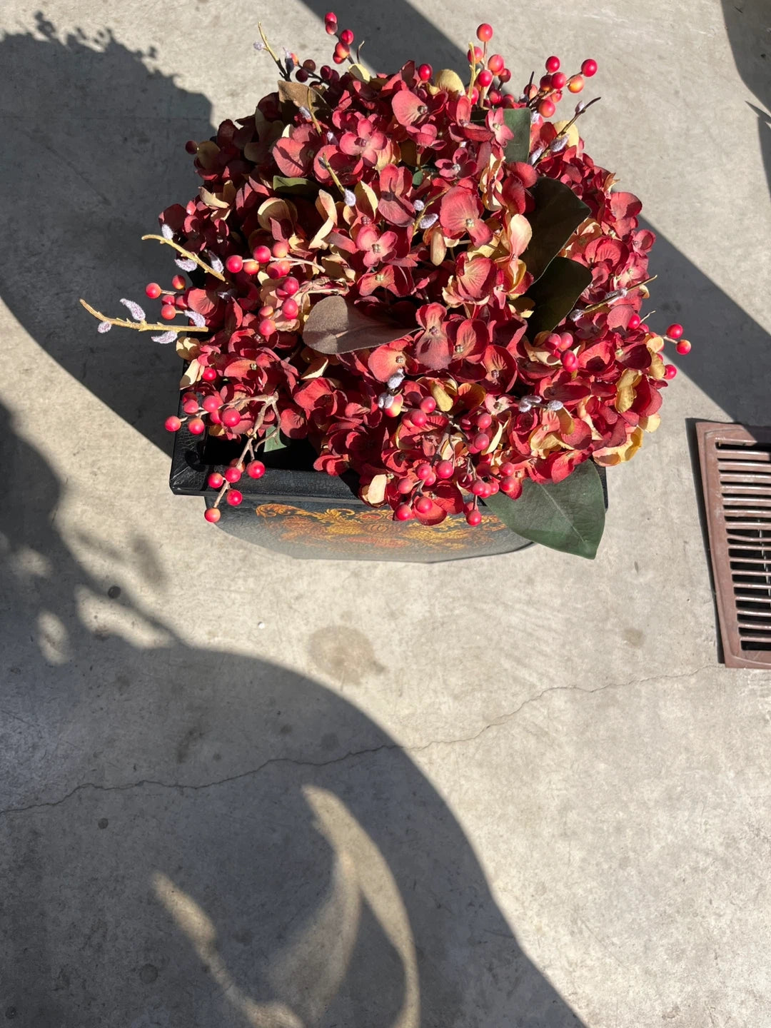 Floral Arrangement in Decorative Pot