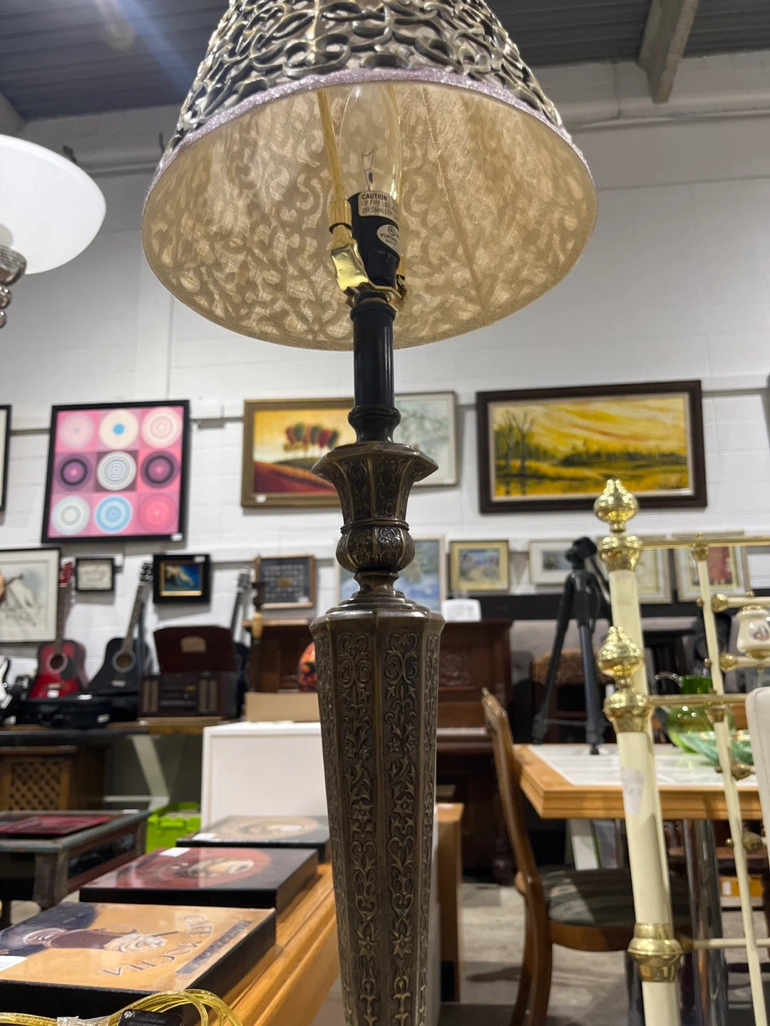 Decorative Table Lamp - Bronze Finish