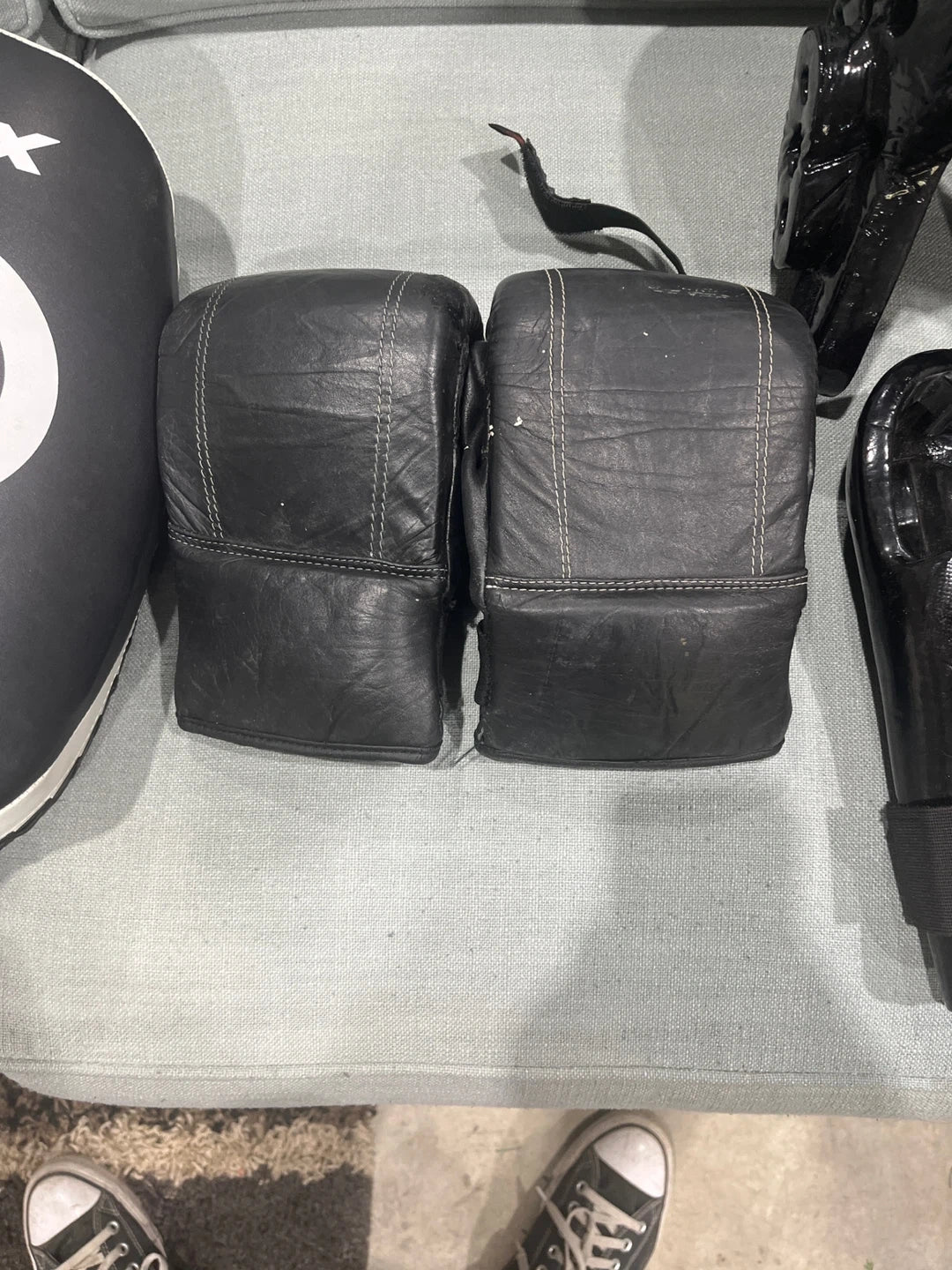 Mixed Martial Arts (MMA) Gear for kids: Macho Headgear, RDX Pads