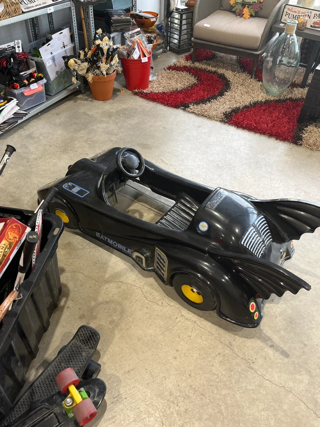 Batmobile Ride-On Pedal Car