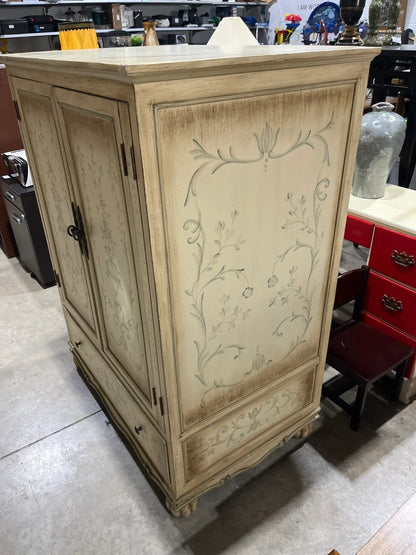 Painted Armoire Wardrobe Cabinet