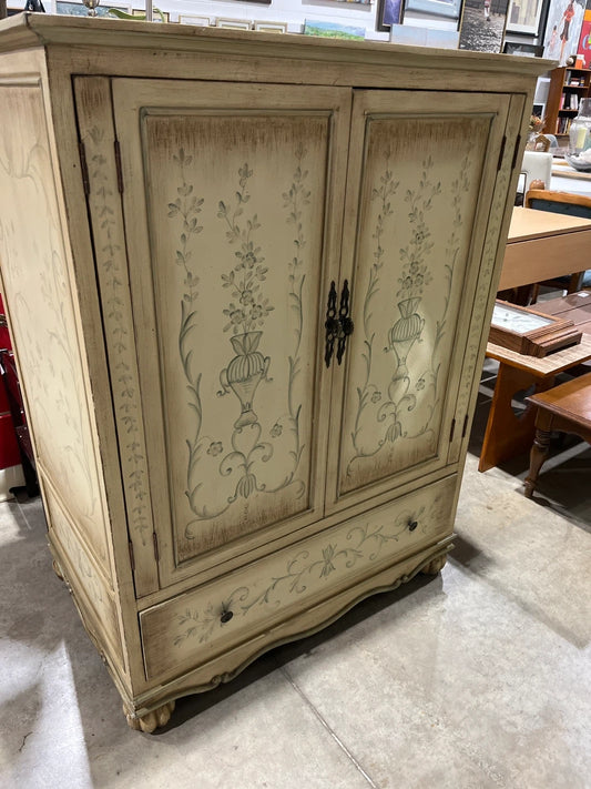 Painted Armoire Wardrobe Cabinet