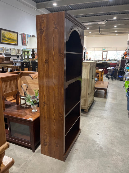 Brown Wooden Bookcase