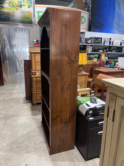 Brown Wooden Bookcase