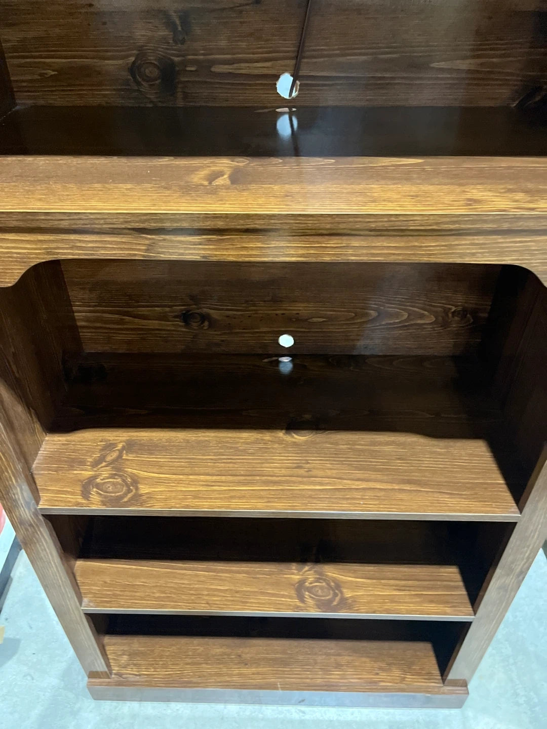 Brown Wooden Bookcase