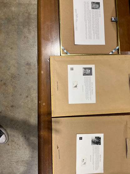 Framed floral art prints