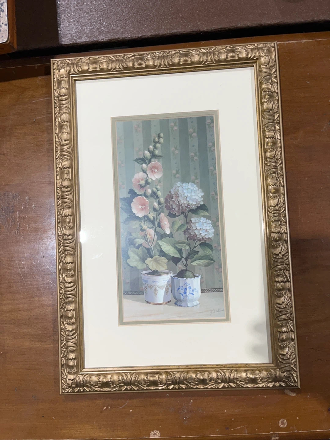 Framed floral art prints