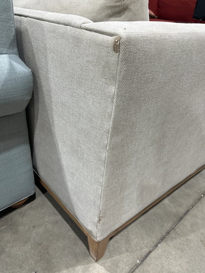 Beige Three-Seat Sofa