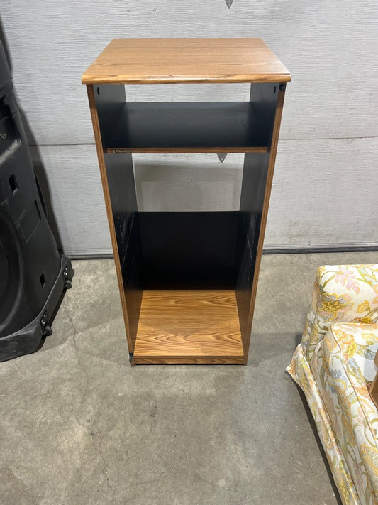 Pioneer Stereo Cabinet - Brown Wood