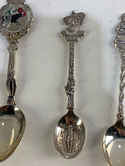 Lot of 5 Collector/souvenir spoons