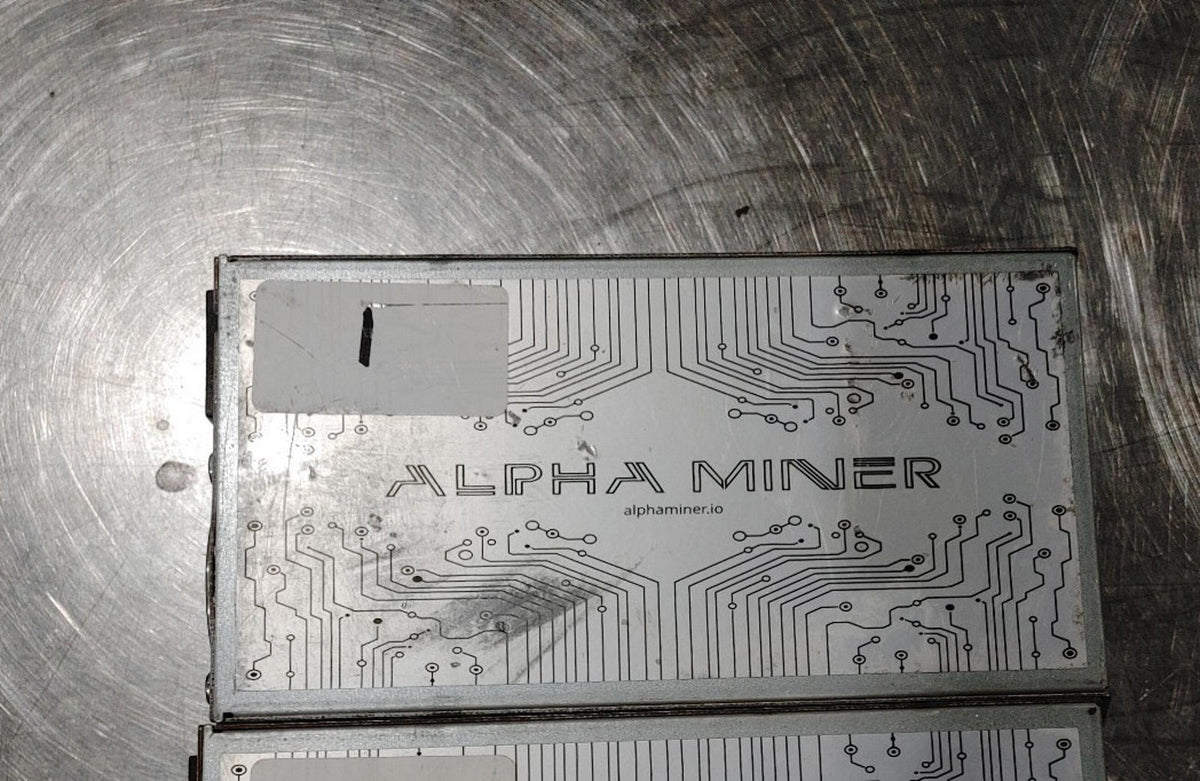 Alpha Miner 2000W 12.5V Mining PSU for Mining projects Tinkering Silver - Fair