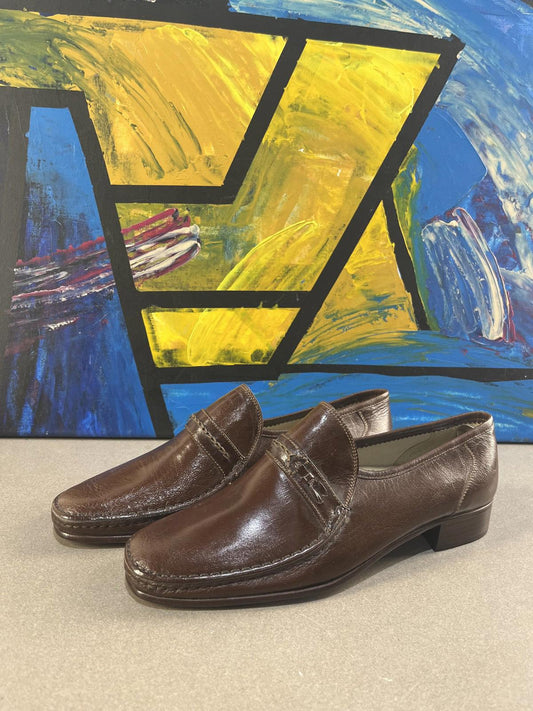 Nuova Arux Men’s Leather Loafers (Handmade in Italy, Size US 11)