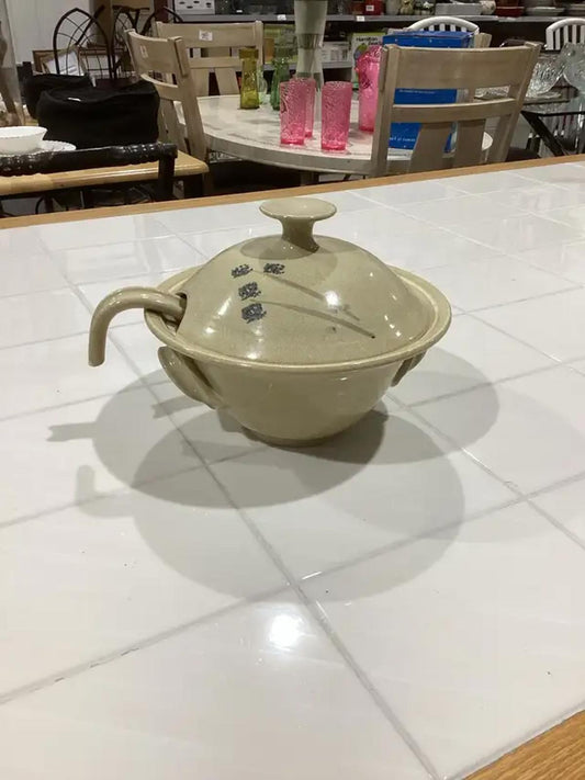 Asian inspired floral Soup Tureen
