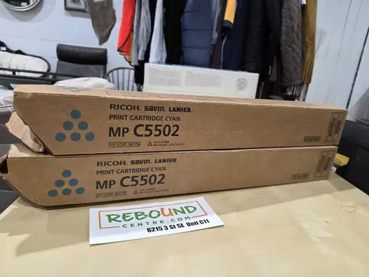 Ricoh Savin Lanier MP C5502 Cyan - 2 Available