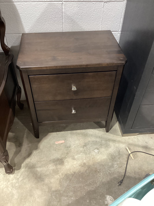 Brown nightstand