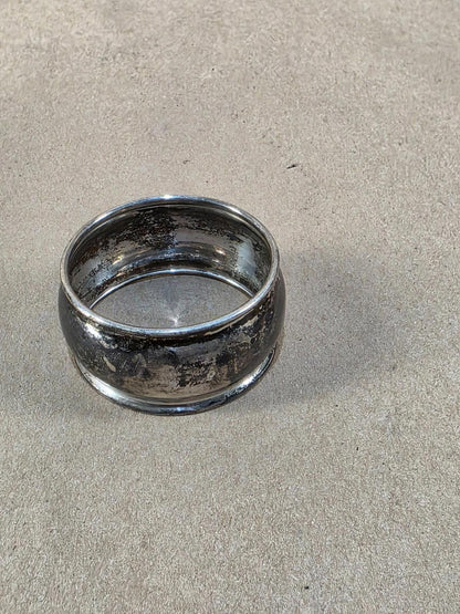 Vintage Birks Sterling Silver Napkin Ring Antique Art Deco 1930s