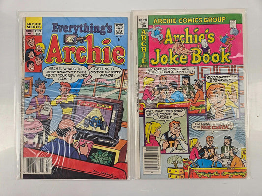Archie's Joke Book Magazine #150 & #282 Archie Series Comics