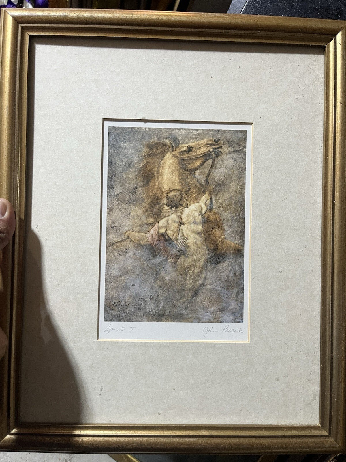 John Parrish “Spirit 1” Framed Equestrian Print