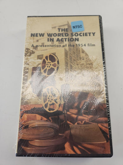 The New World Society In Action VHS - Sealed Brand New!